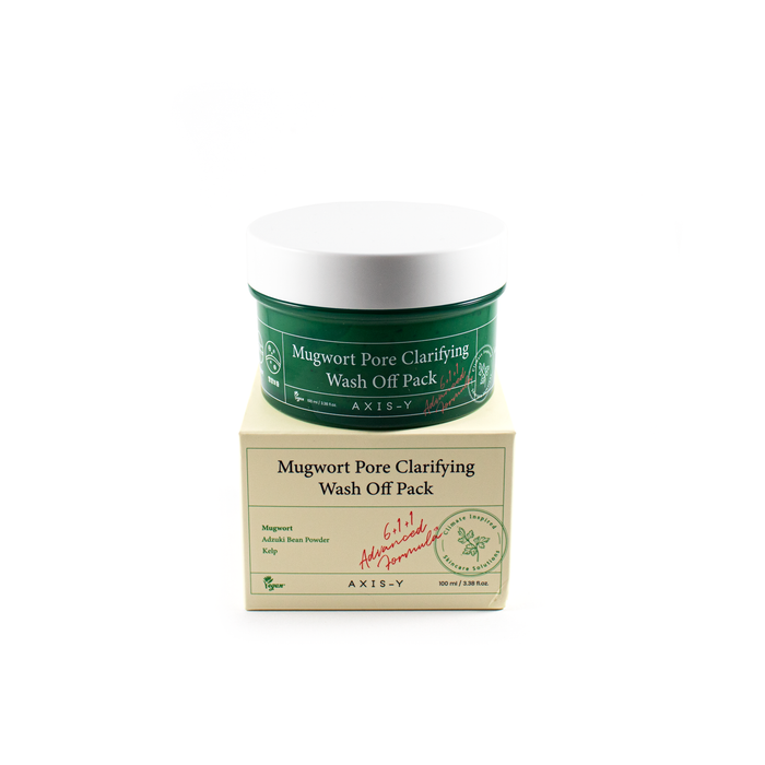 Mugwort Pore Clarifying Wash Off Pack 100ml - The Happy Face Co.