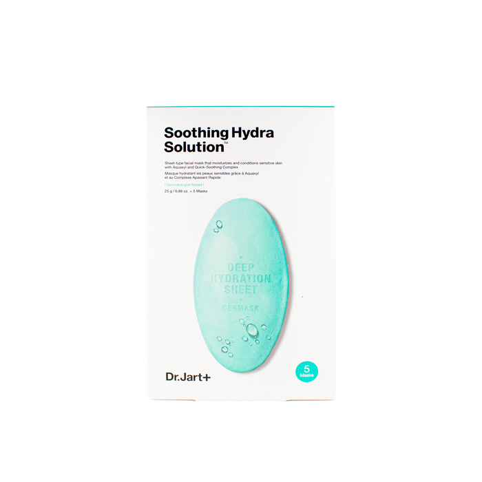 Dermask Soothing Hydra Solution Masksheet | Mascarilla Hidratante - The Happy Face Co.