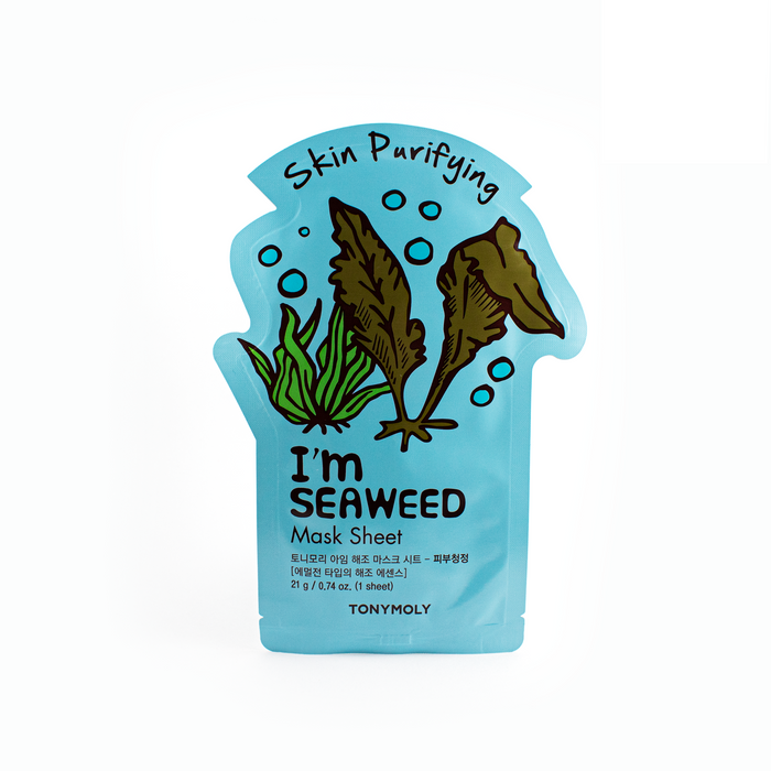 I'm Real Seaweed Mask Sheet | Mascarilla Alga Marina - The Happy Face Co.